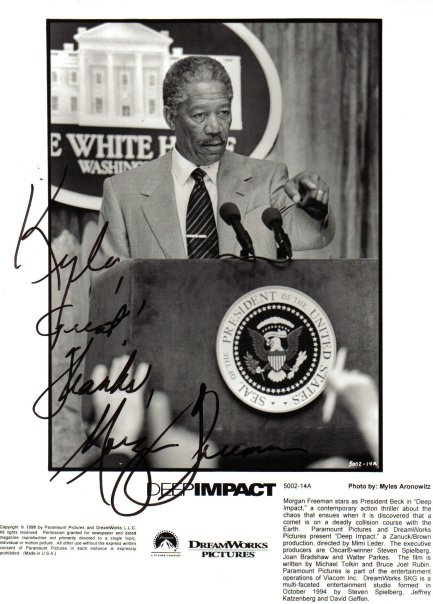 Kyle Osborne reviews Morgan Freeman